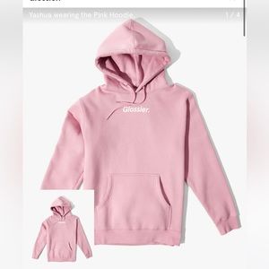 Glossier Iconic Pink Hoodie